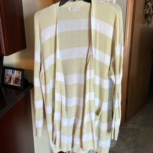 Long cardigan sweater